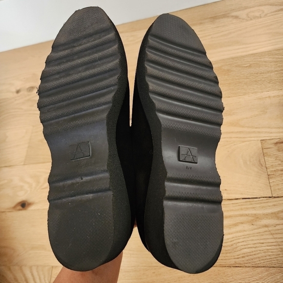 Aquatalia black suede loafers Size 6.5 - Picture 8 of 9